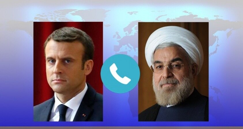 روحانی به مکرون: پیشنهاد جدید آمریکا مخالف قطعنامه شورای امنیت است/ آمریکا هیچ حقی برای استفاده از سازوکار برجام ندارد