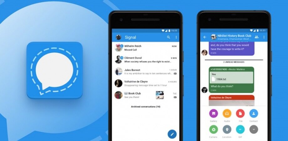 پیام رسان Signal کاربردی تر از همیشه میشود