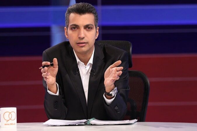  جدیدترین عکس از عادل فردوسی‌پور در شبکه ورزش+ عکس