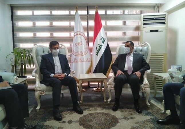 جزئیات دیدار همتی با رئیس‌کل بانک مرکزی عراق/ تأکید بر حل مسائل بانکی ایران