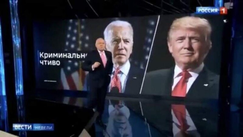 سکوت پوتین درباره انتخابات آمریکا و غوغای مجری تلویزیون روسیه!