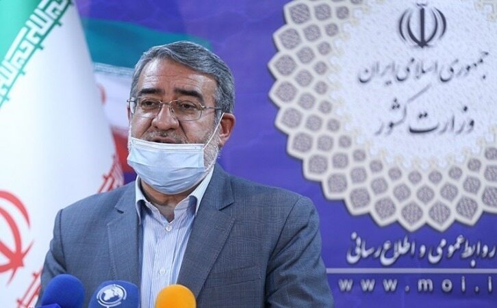 وزیر کشور: ممنوعیت فعالیت بعد از ساعت ۱۸ از فردا اجرایی می‌شود