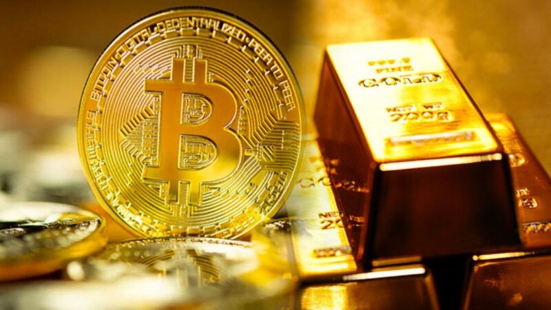 طلا یا بیت کوین ، کدام یک بهتر است ؟