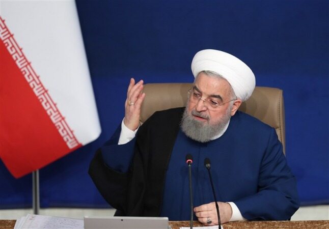 روحانی: دوران فشار حداکثری به پایان رسید+فیلم