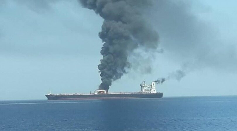 کشتی منفجر شده در ساحل عربستان انگلیسی است