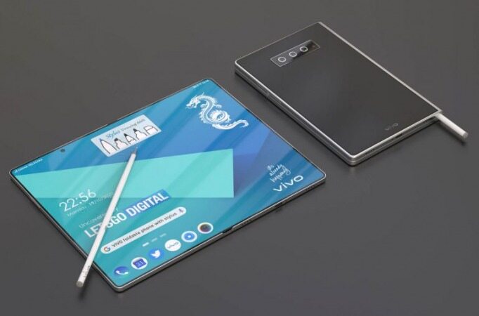 گوشی تاشو Vivo ، همراه با خودکار / آیا مانند سامسونگ موفق خواهد بود ؟