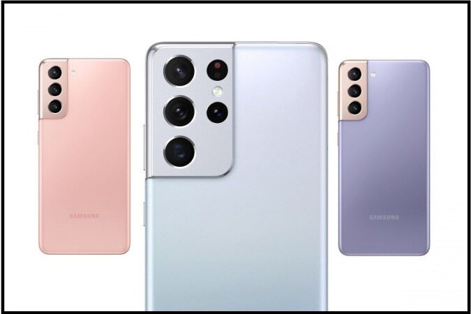 تصاویری از رنگ‌های گوشی‌های سری Galaxy S21 منتشر شد
