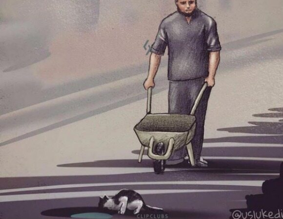در این کلیپ می توانید انسانیت را تماشا کنید