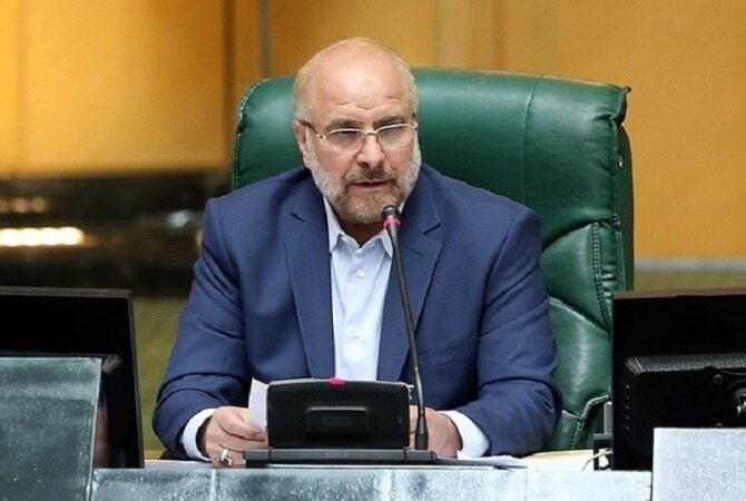 انتقاد قالیباف از غیبت روحانی در جلسه بررسی کلیات گزارش کمیسیون تلفیق بودجه