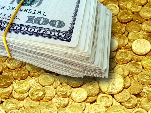 صعود قیمت طلا و دلار، سکه در مسیر افزایشی