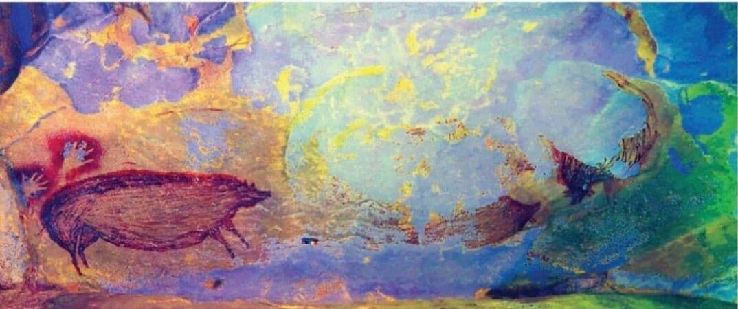 قدیمی ترین نقاشی دنیا با قدمت 45000هزار سال پیدا شد