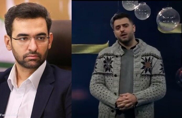 پاسخ آذری جهرمی به اظهارات علی ضیا+فیلم