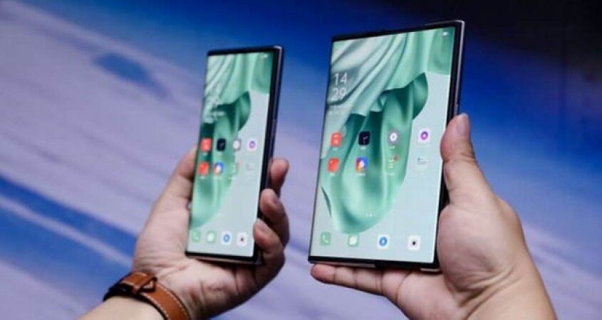 تشریح مکانیسم رول شدن گوشی Oppo X 2021 +فیلم