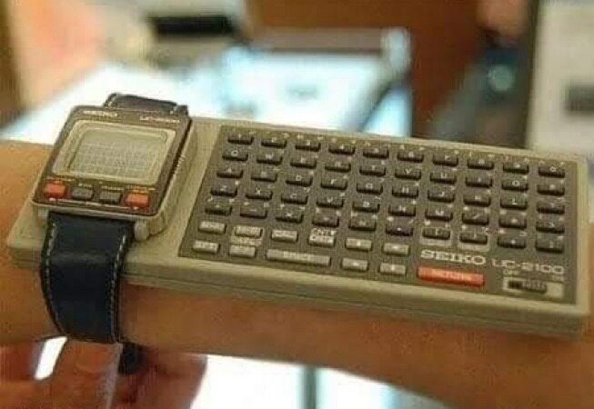 ساعت هوشمند عجیب در سال 1984 