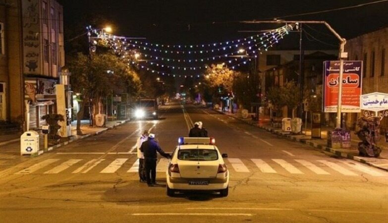 پلیس: منع تردد شبانه برای معابر درون شهری است