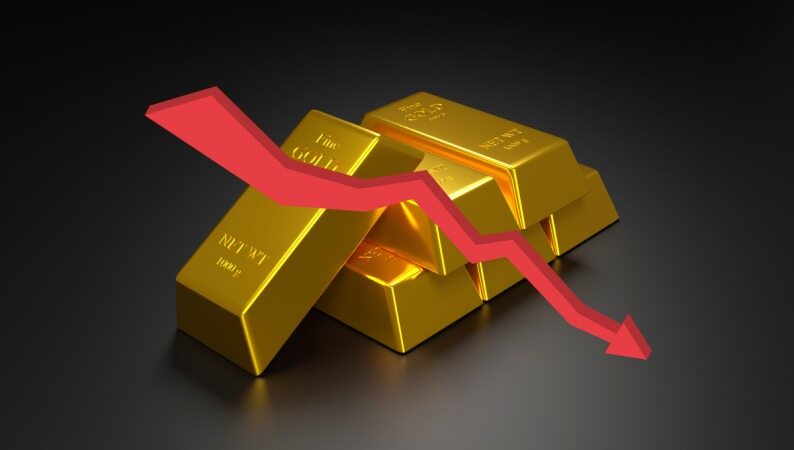 قیمت طلا به پایین ترین سطح هفته های اخیر رسید