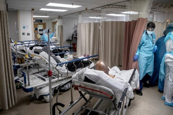 آتش سوزی 82 نفر را در بیمارستان کرونایی عراق کشته است