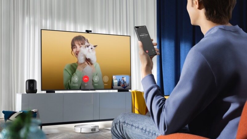 رونمایی هواوی از تلویزیون Vision S با قابلیت برقراری تماس ویدیویی 