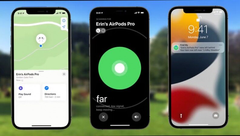اپ Find My در iOS 15 می‌تواند دستگاه‌های خاموش را هم پیدا کند