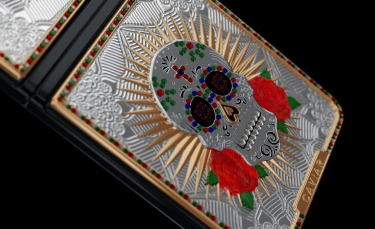 نسخه جدید زد فلیپ ۳ و زد فولد ۳ شرکت Caviar با طراحی جمجمه