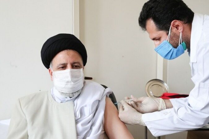  دریافت واکسن کرونا توسط رئیس‌جمهور