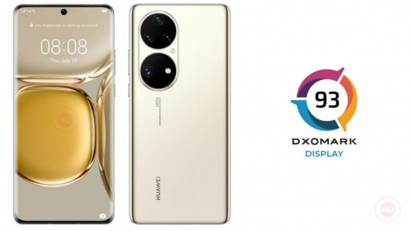 هواوی P50 پرو با شکست گلکسی S21 اولترا، بالاترین امتیاز نمایشگر را از DxOMark گرفت