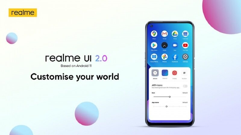 بروزرسانی رابط گرافیکی Realme UI ۲.۰ و ارائه ویژگی‌های جدید