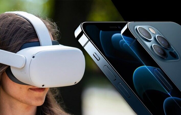 هدست واقعیت مجازی اپل باید به آیفون وصل شود