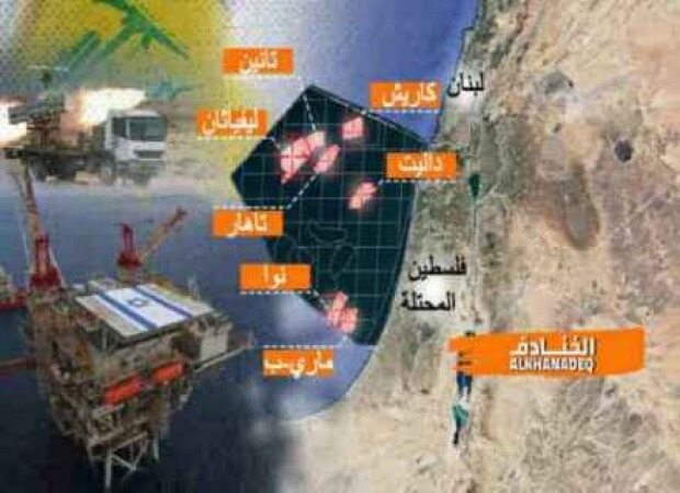 رژیم صهیونیستی نگران هدف قرار گرفتن میادین نفتی‌اش توسط حزب‌الله لبنان است