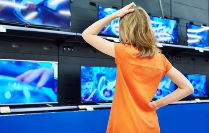 کدام سایز تلویزیون برای خرید مناسب‌تر است؟