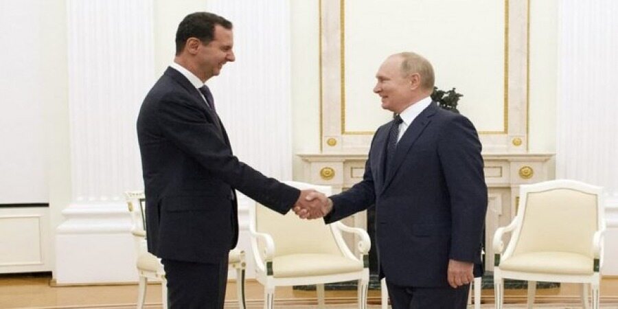 سفر اعلام نشده اسد به مسکو و دیدار با پوتین
