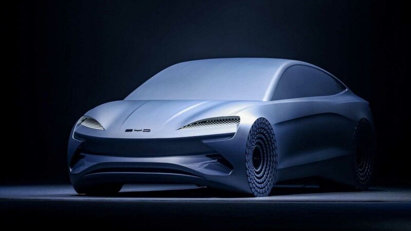 پاسخ محکم بی‌وای‌دی به تسلا و پورشه با کانسپت Ocean-X
