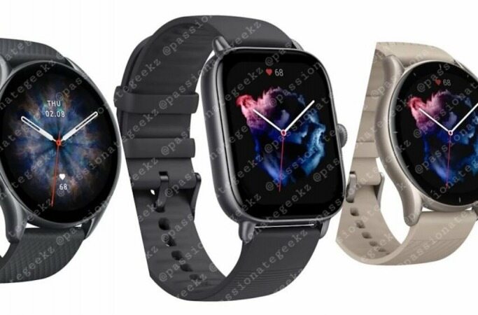 مشخصات کلیدی سه مدل جدید ساعت‌ هوشمند Amazfit فاش شد