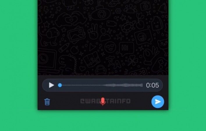 تجهیز واتساپ در iOS به قابلیت توقف و ادامه‌ی ضبط صدا 