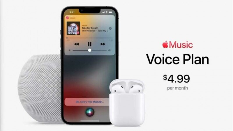 جزییات اشتراک Voice Plan برای اپل موزیک معرفی شد
