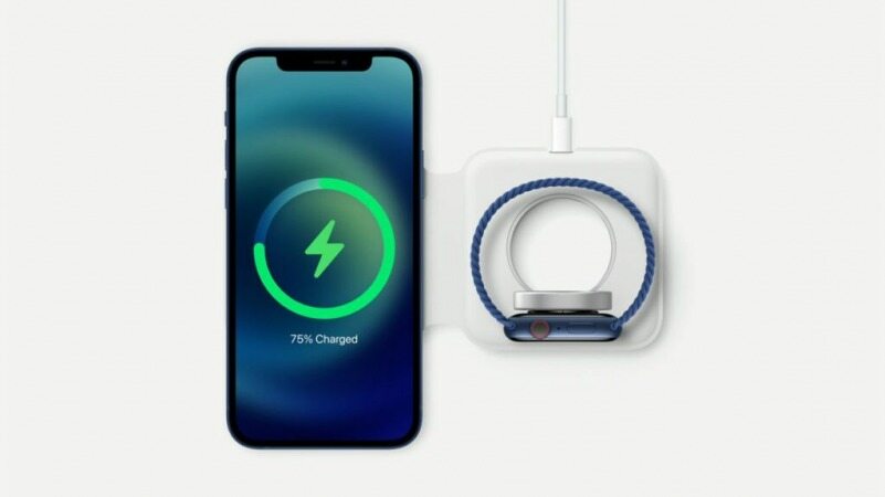 شارژر ۱۲۹ دلاری MagSafe Duo قادر به شارژ سریع اپل واچ سری ۷ نیست
