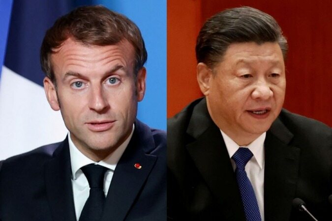 گفت‌وگوی روسای جمهور فرانسه و چین پیرامون ایران