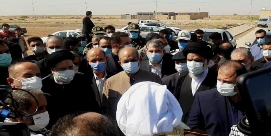 رئیس‌جمهور وارد خوزستان شد