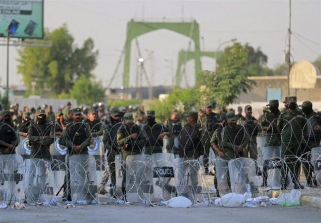 واکنش‌ها به درگیری نیروهای امنیتی با معترضان در بغداد