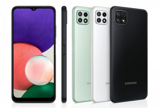 رونمایی سامسونگ از گوشی گلکسی A22s 5G