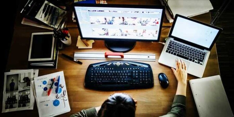 نحوه اتصال مانیتور به لپ تاپ
