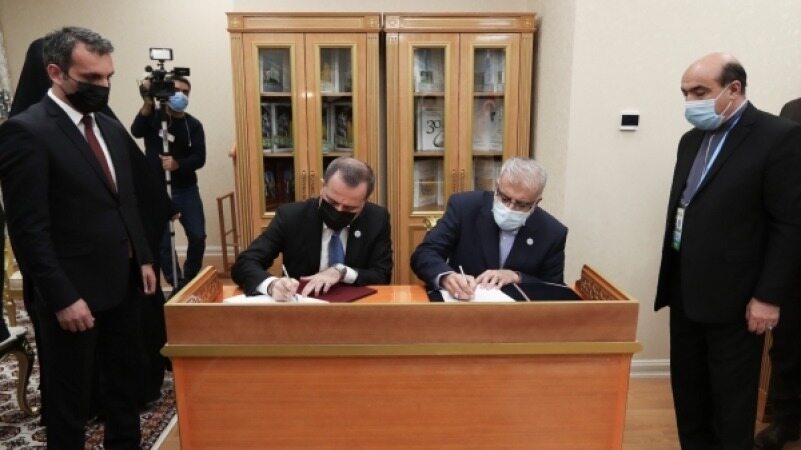 امضای قرارداد سه جانبه سوآپ گاز بین ایران، ترکمنستان و آذربایجان از خاک ایران