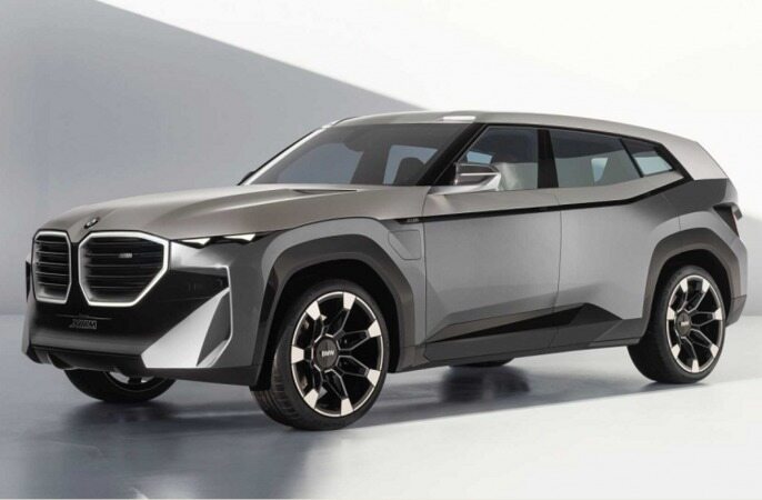 شاسی بلند وحشی BMW XM+عکس