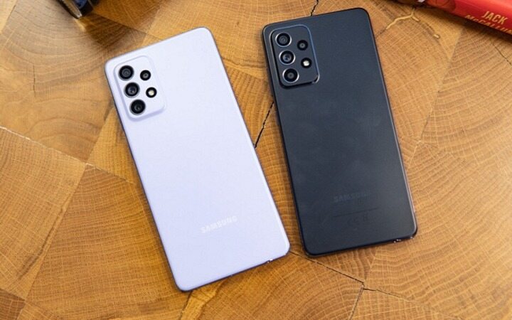 مقایسه A52s 5G و A72