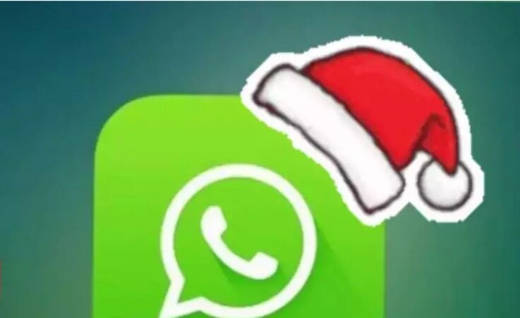 نحوه اضافه کردن کلاه کریسمس به آیکون واتس آپ