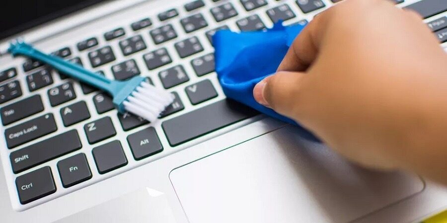 لپ تاپ خود را چگونه تمیز کنید؟