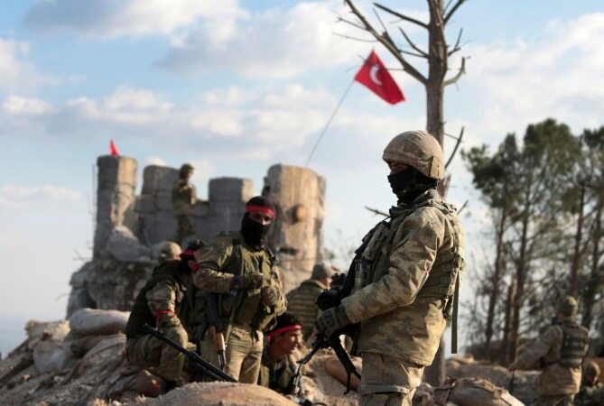 حمله موشکی به پایگاه ارتش ترکیه در نینوای عراق