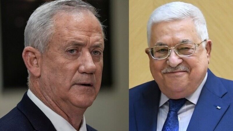 دیدار عباس و گانتس در منزل وزیر جنگ اسرائیل/حماس محکوم کرد