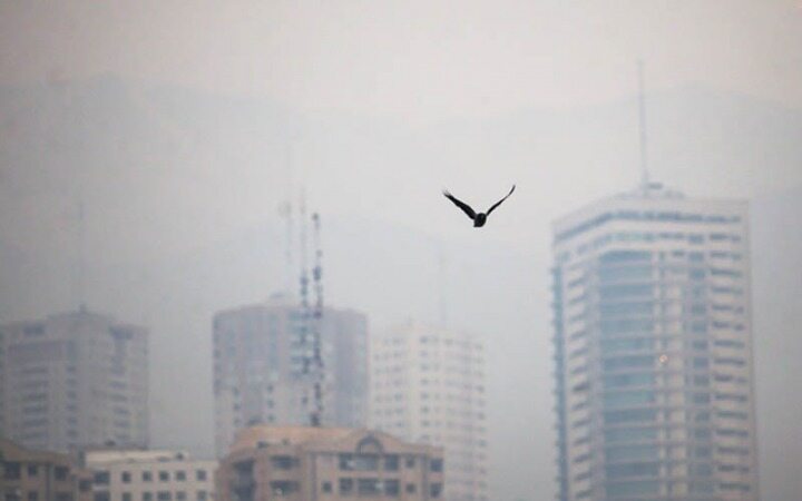 وضعیت هوای تهران ناسالم برای گروه‌های حساس
