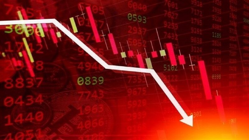 جزییاتی از روند نزولی شاخص بورس امروز 13 دی 